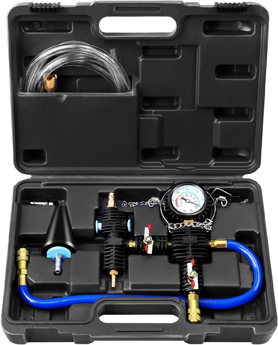 Cooling System Vacuum Purge Radiator Coolant Refill Tool Kit
