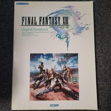 FINAL FANTASY XIII Original Soundtrack Official Piano Score Book Japanese
