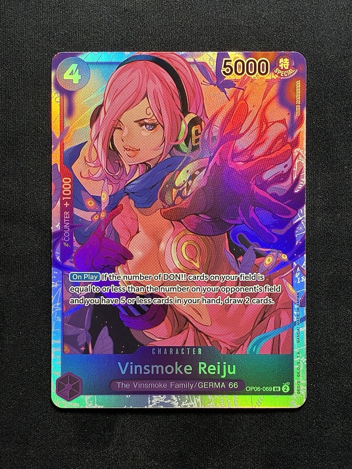 Vinsmoke Reiju 2024 Wings of the Captain #OP06-069 Super Rare