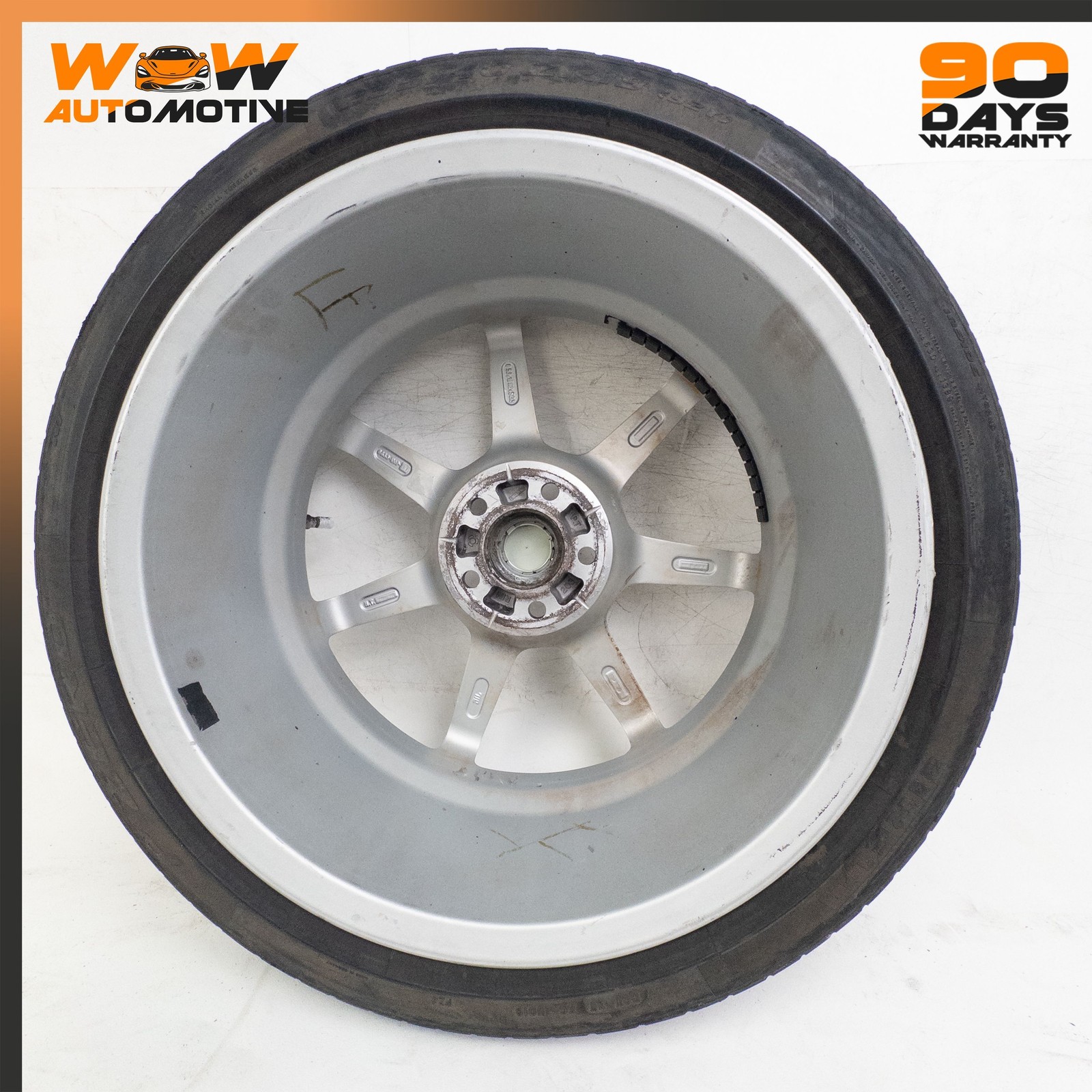 06-16 ASTON MARTIN V8 VANTAGE FRONT REAR 19 X 9.5 19 X 8.5 WHEEL RIM TIRE OEM