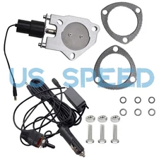3inch Electric Exhaust Valve Control Motor with Manual Switch Kit