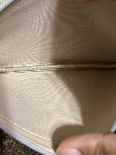 MCM schwarz bunt Monogramm Beuteltasche Logo Akzent Reißverschluss abnehmbarer Riemen Pou... - Bild 3 von 13