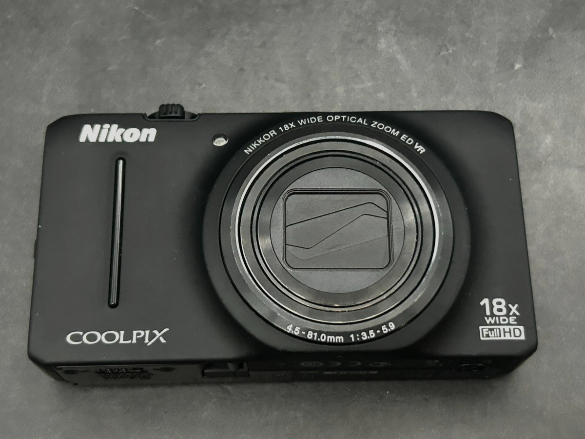 Nikon COOLPIX Style COOLPIX S9300 NOBLE… Exc+5] 1 DAY SHIP Nikon Coolpix S9300 Noble Black 16.0MP Compact