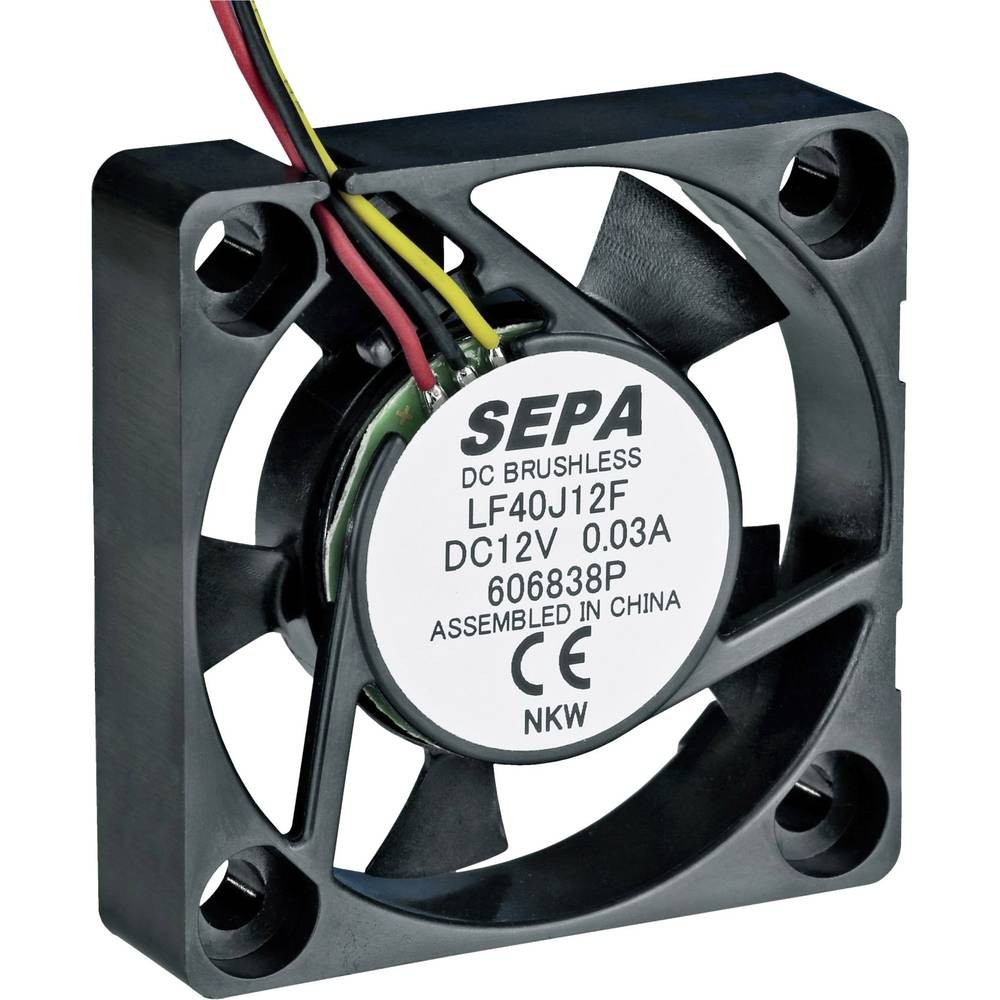 Ventilateur axial SEPA 12V évite la surchauffe de vos circuits électroniques