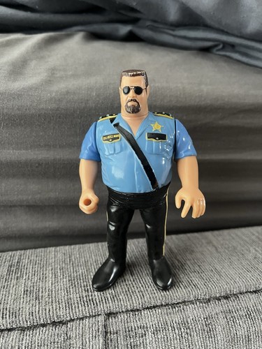 WWF hasbro The Big Boss Man Wrestling Figure WWE...