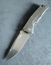 Original LionSteel T.R.E. Titan BL Taschenmesser in Holzbox mit allem Zubehör