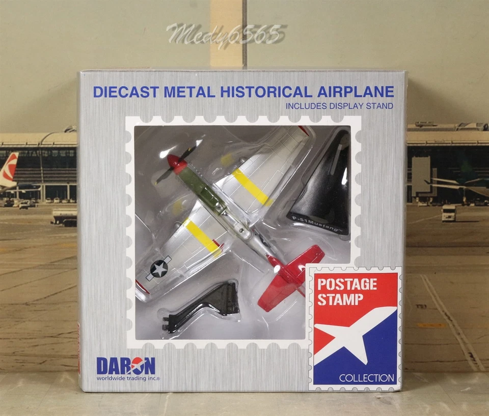 Briefmarke US Army "Tuskegee" P-51D Mustang Maßstab 1/100