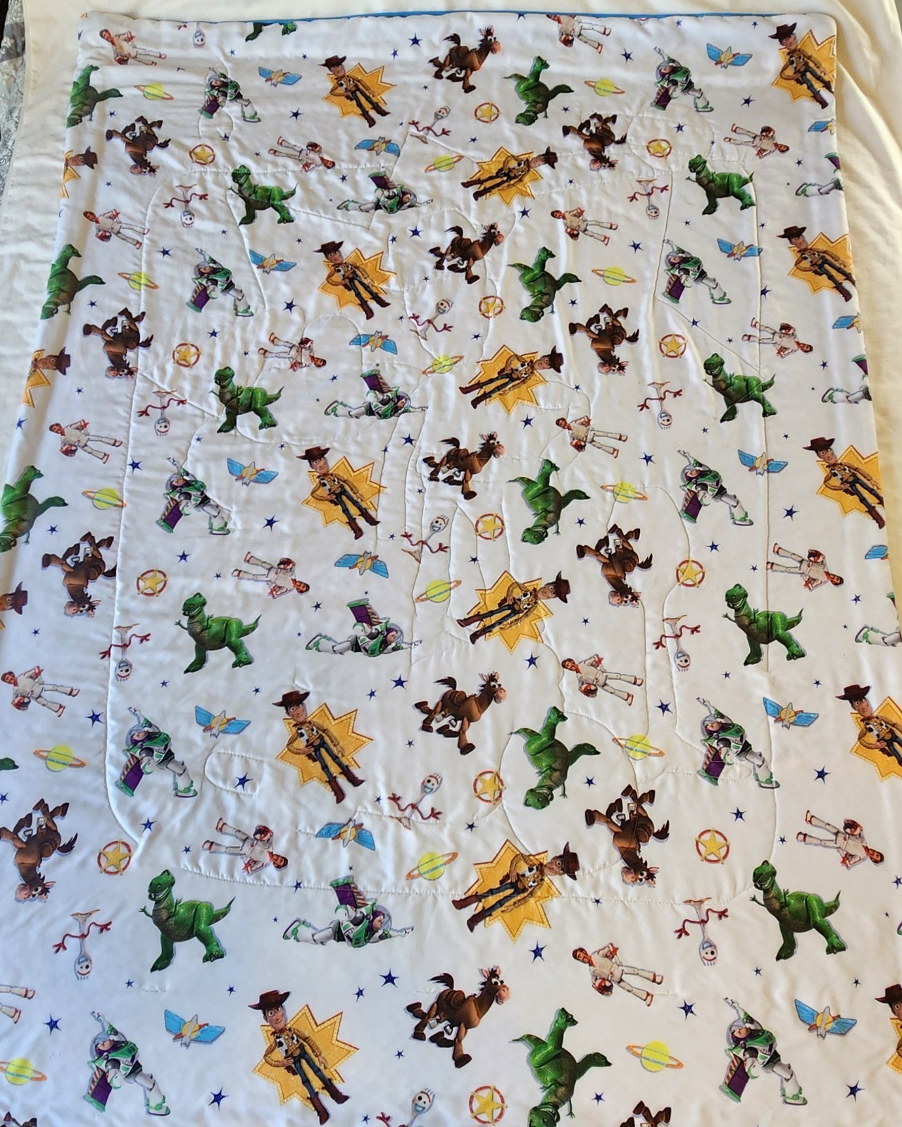 Disney Toy Story 4 - Trapuntino e federa standard Play Time per bambini foto 2