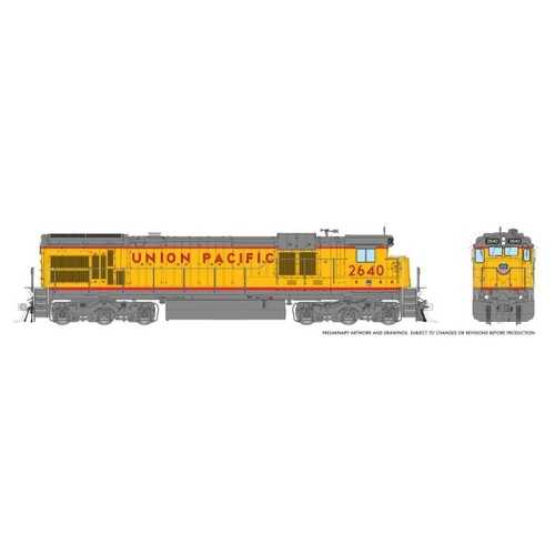 Locomotora diésel Rapido Trains 042626 HO UP - 1996 C36-7 DC/DCC/Sonido #2609 | Condition: New