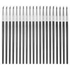 20pcs Clay Sculpting Tool Set Clay Sculpting Rubber Tip Shaping Pen Gray