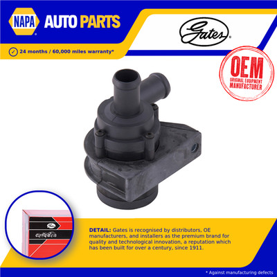 Electric Water Pump fits AUDI Q3 8U 2.0 11 to 18 Gates 1K0965561J Quality New