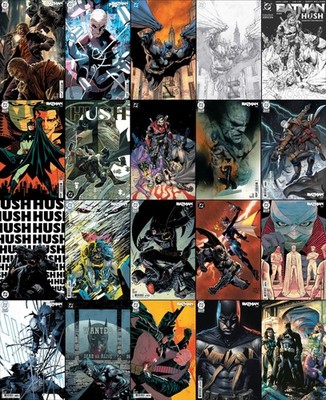 HUSH 2 BATMAN #158-163 JIM LEE 1:25 1:50 1:100 1:250 ALL RATIO Variants 50% 0FF