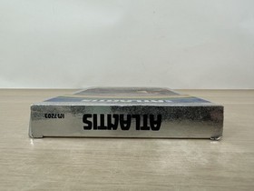 Atlantis 1982 Intellivision Complete w/ Game Box Manual Overlays Tested & Works