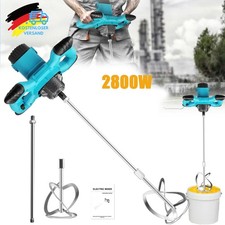 M&ouml;rtelr&uuml;hrer R&uuml;hrwerke R&uuml;hrger&auml;t R&uuml;hrer 2800W Zementr&uuml;hrer M&ouml;rtel Zement 220V DE