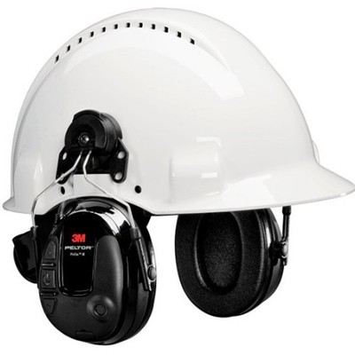 3M Peltor ProTac 3 Slim MT13H220P3E Headset 25dB For Hard Hat