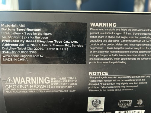 Beast Kingdom Magnetic Floating Iron Man 3 Mark III Egg Attack SDCC 2015 - Foto 7 di 20