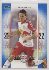 2017 Topps MLS 24 Under 24 Blue 21/99 Sean Davis #166 0c2