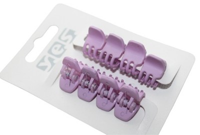 Solida 8 x Zwicker Haarspange Haarklemme Haarkralle Haarkrebs 2 cm x 2 cm