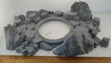 Customizable Vortex Portal 28mm terrain FAST SHIP|Alternate Wargaming Miniature