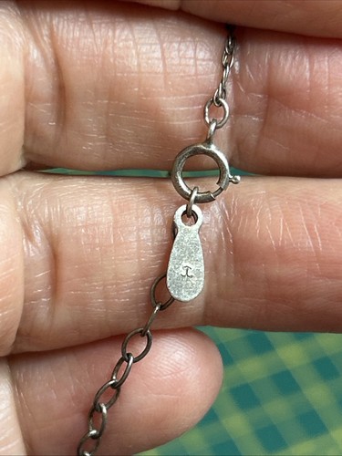 28. JJ, CIANI 925 Sterling Initial D Rope Snake link Chain 2 Necklaces - Picture 13 of 17