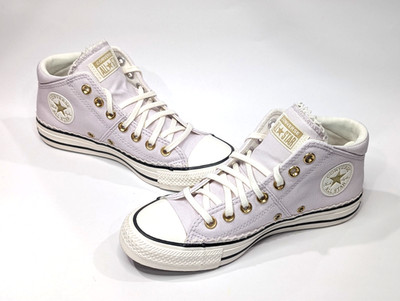 Converse CTAS Madison Bone Cold Lilac Women's Mid Top Sneakers - Size 7.5 NWOB