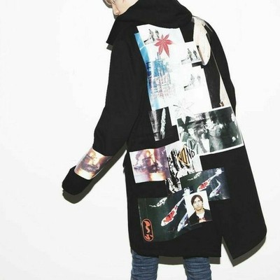 Raf Simons Back Print Mod Coat Archive Men DesignerLuxury Limited Edition Rare M