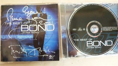 3 ORIGINAL Autogramme von Schauspielern, die die Rolle des James Bond 007 gespielt haben