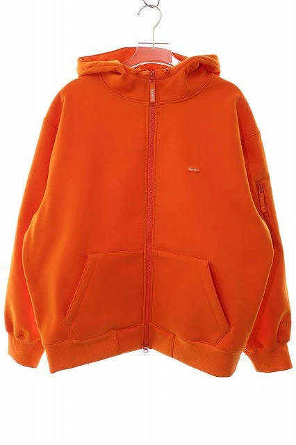 SWEAT SHIRT À CAPUCHE ZIPPÉ SUPRÊME 24AW ORANGE S coupe vent zippé