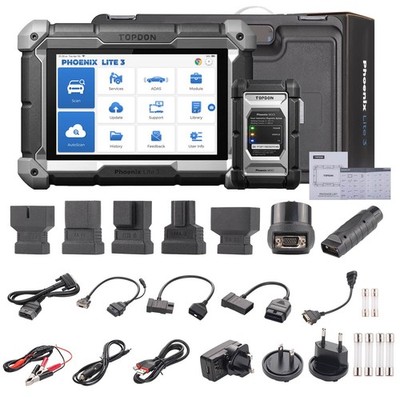TOPDON Phoenix Lite3 Scanner Tool, 35 Service Function Bi-Directional Controls