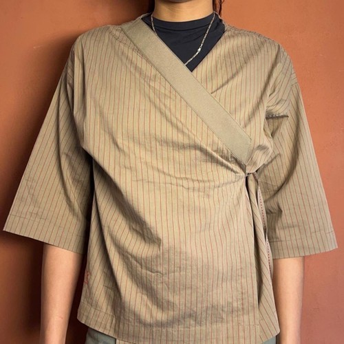 Top kimono asimétrico Copine - Imagen 2 de 8