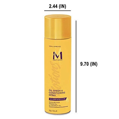 Motions Oil Sheen And Conditioning Spray 11.25 Oz Hair Styling Agent