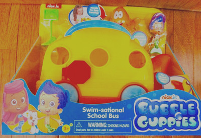 NICK  JR  BUBBLE  GUPPIES  SWIM-SATIONAL  SCHOOL  BUS  (U3)