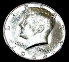 1964 KENNEDY SILVER HALF DOLLAR ...BU.....MIN. BID .01 & NO RESERVE!