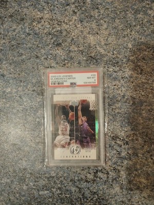   2000 Upper Deck Legends Generations - Michael Jordan / Vince Carter - PSA 8 -