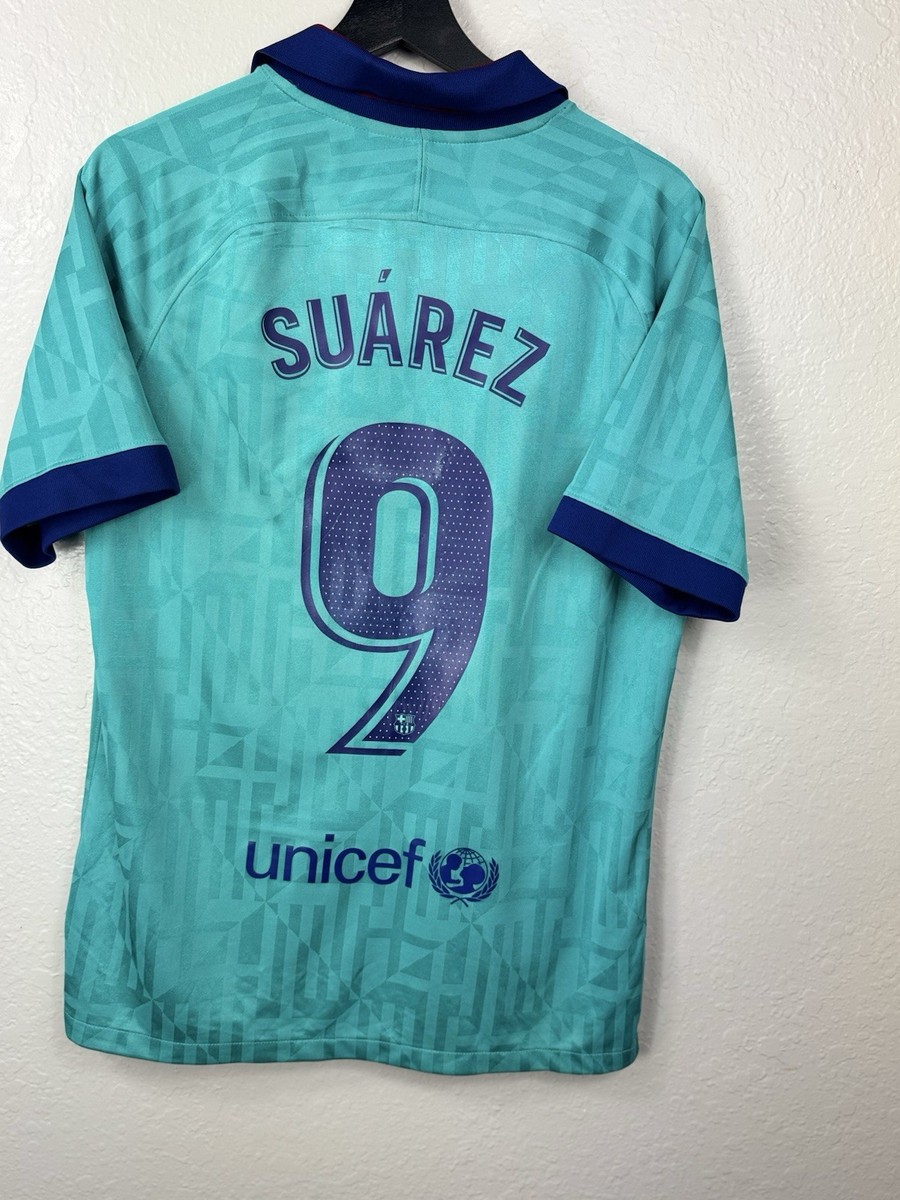 Suarez #9 Barcelona 2019 2020 Third Shirt Football Soccer Jersey