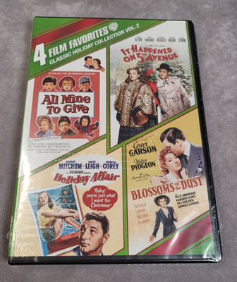 Classic Holiday Collection Vol 2 DVD 4 Film Favorites Musical Drama Sealed