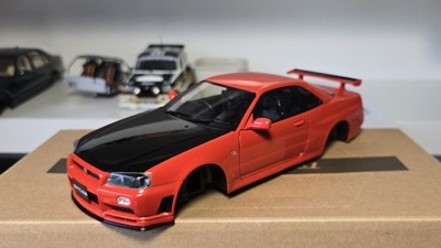 Solido Nissan Skyline R34 GT-R Rot | 1:18 S1804305 JDM Modell Tuning