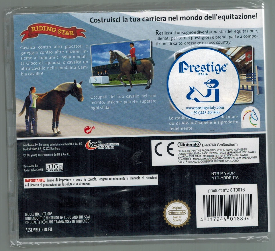 Nintendo DS Riding Star - Image 2 of 2