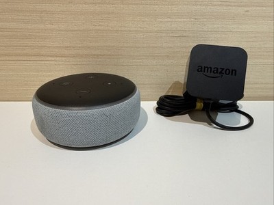 Amazon Echo Dot 3. Generation D9N29T + Stromkabel - getestet & funktionsfähig