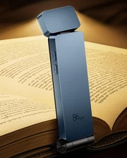 Book Light Rechargeable Clipon Led Reading Light For Bed  Night Use 3 Color Tem