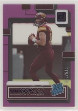 2022 Panini Clearly Donruss Rated Rookie Purple 79/175 Sam Howell #55 0y6s