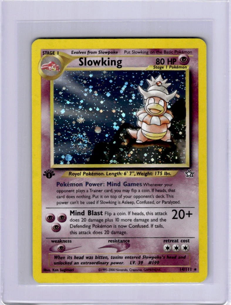 25+ Slowking 14/111 Neo Genesis for sale | Updated Oct 2026