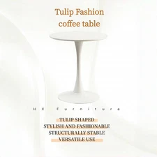Tulip Round Dining Table, Balcony Coffee Table, Hotel Breakfast Table, Compact