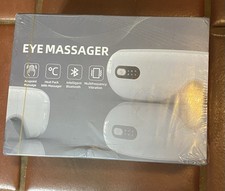 Eye Massager Heated Eye Mask Bluetooth USB Rechargeable Unopened