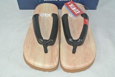 Edwin Men's Setta Sandals White/Black Lightweight Unused Casual Summer