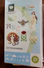 Cricut Art Nouveau Art Cartridge 2011 Cartrigde Booklet Keypad Overlay Case