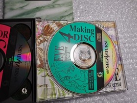 SEGA SEGA Saturn Eve Burst Error Beautiful Game Software Used ! !