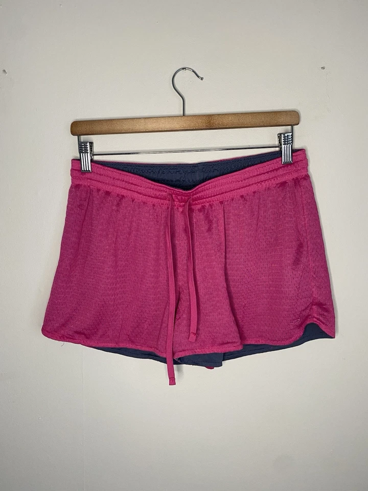 Champion Pink V-Neck Top & Running Shorts Activewear Gym Bundle Women’s UK 10-12 - Image 3 of 4