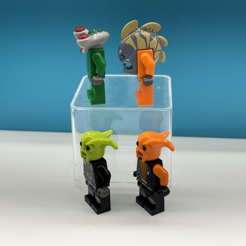 LEGO Space Police 3 III Minifigure Lot 4x Aliens Jawson Kranxx Squidman Rench - Picture 5 of 6