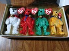 TY Decade Jingle Beanies Set Of 4  Beanie Babies Christmas Open Box Ornaments — photo 2